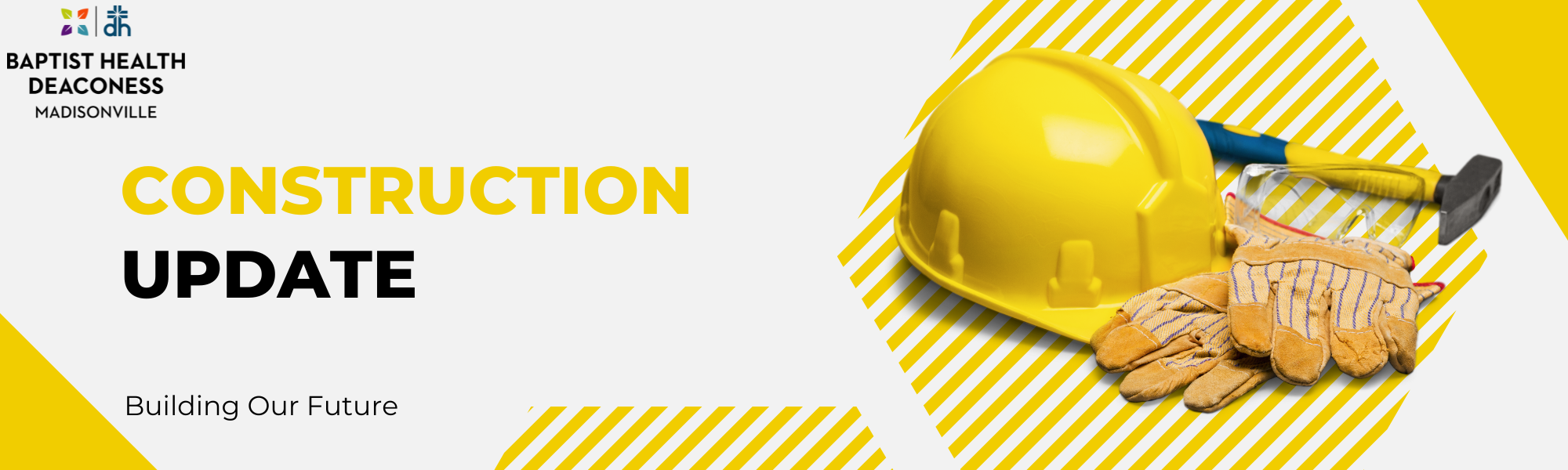 BHDM Construction Update header