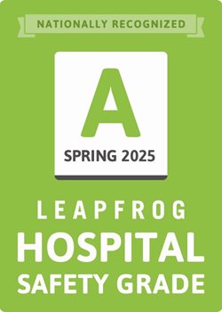 Leapfrog Hospital Safety Grade A logo